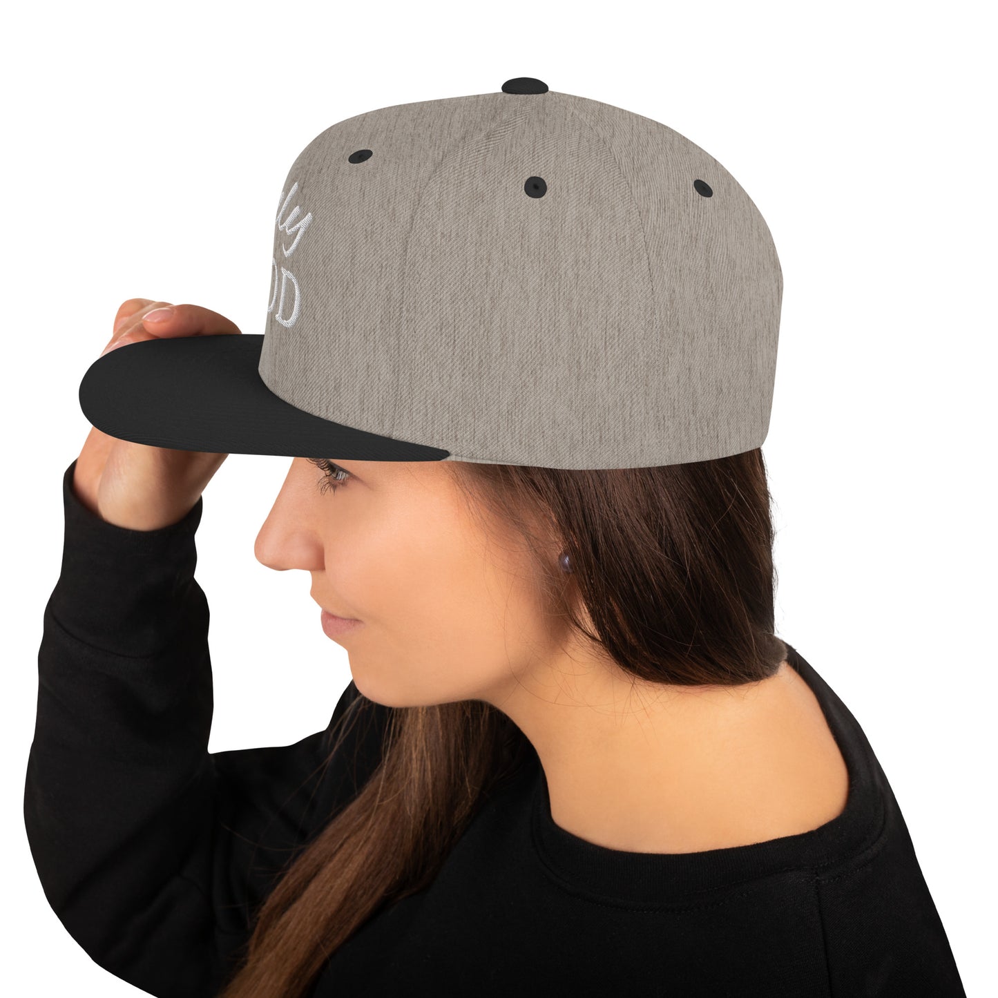 "Snapback cap for those who embrace life’s daily adventures."