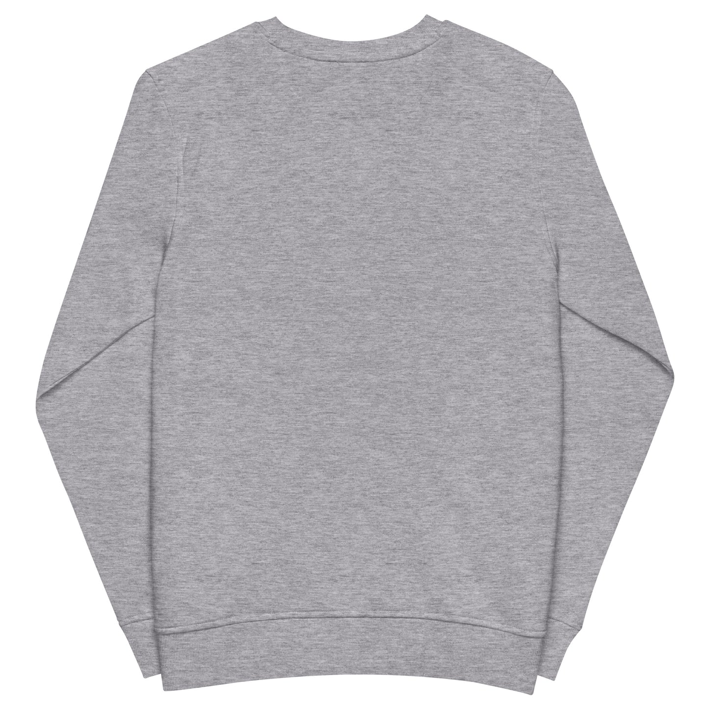 "Essential unisex sweatshirt made from eco-friendly organic cotton.