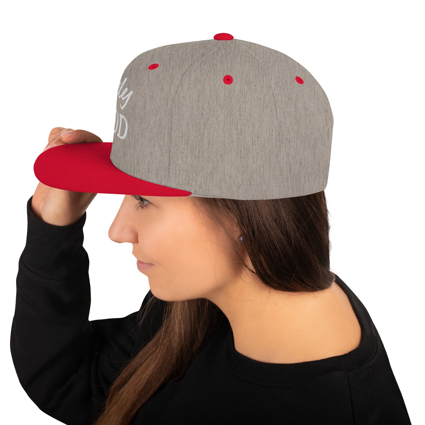 Snapback hat designed for outdoor adventures and lasting comfort."