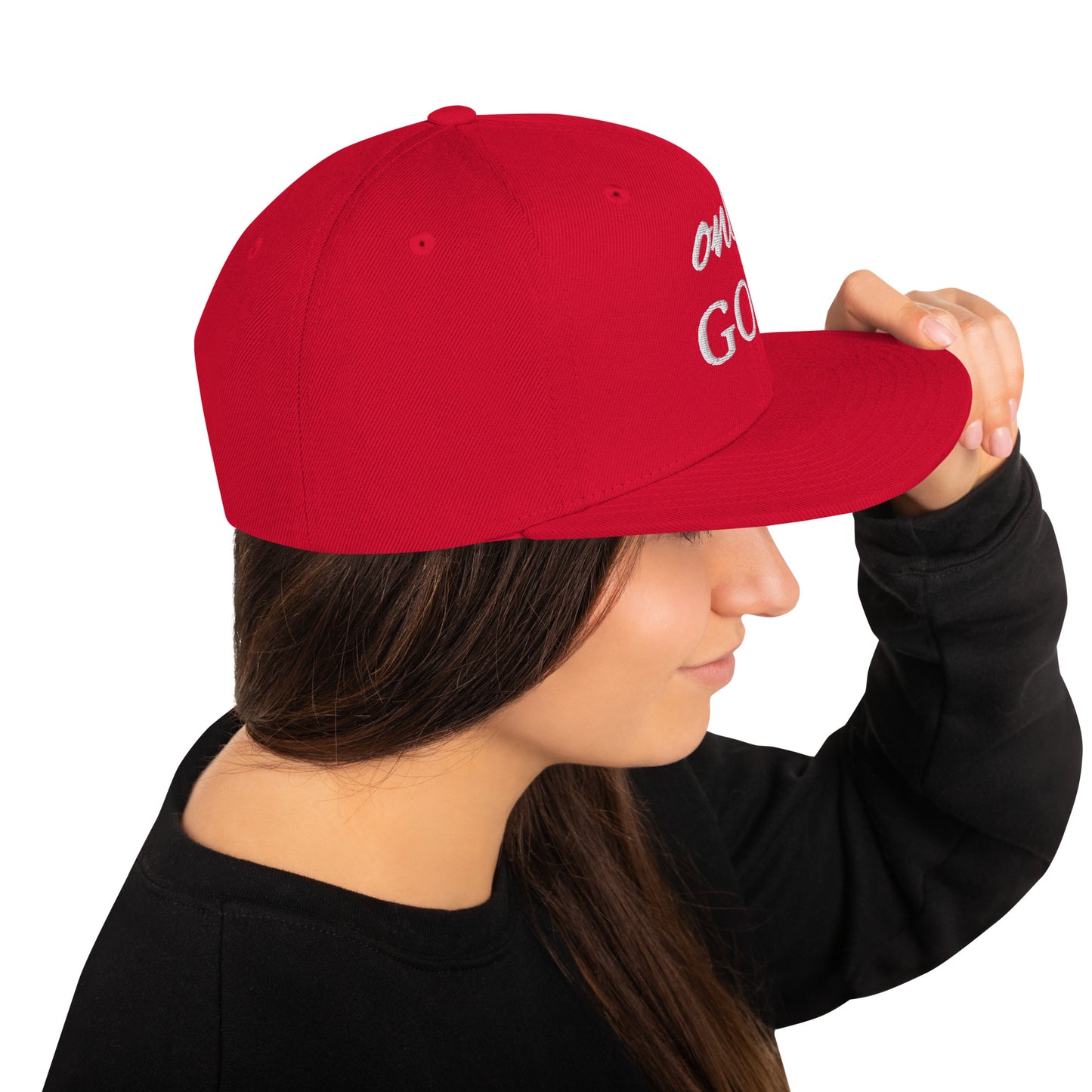 "Rugged snapback hat crafted for explorers and adventurers."