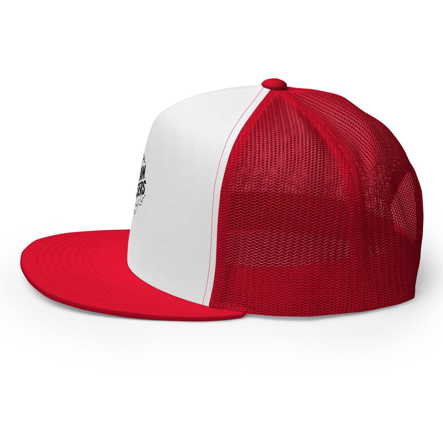 A trendy trucker cap perfect for modern urban style.