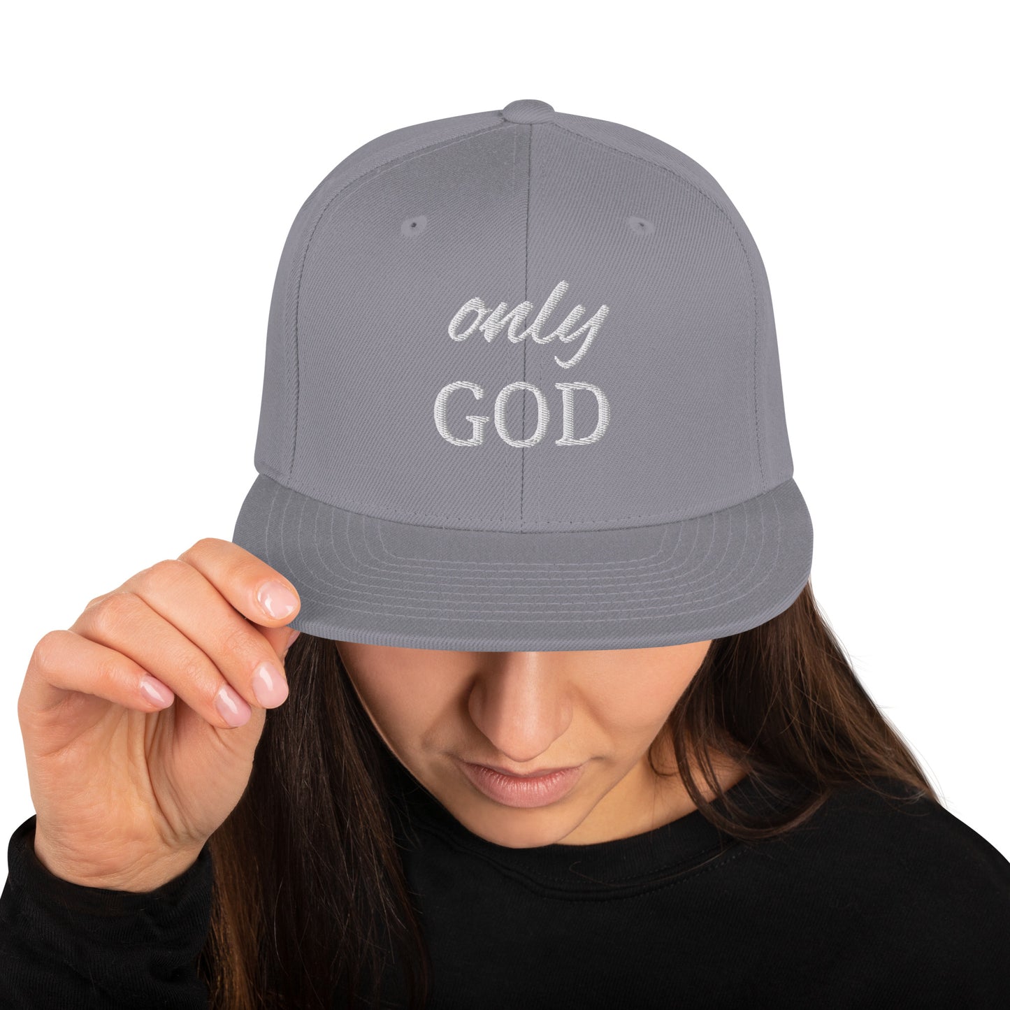 "Relaxed snapback hat perfect for weekend outings and getaways."