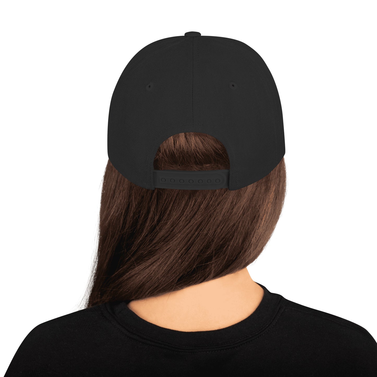 "Fashion-forward snapback hat designed for trendsetters and style enthusiasts."