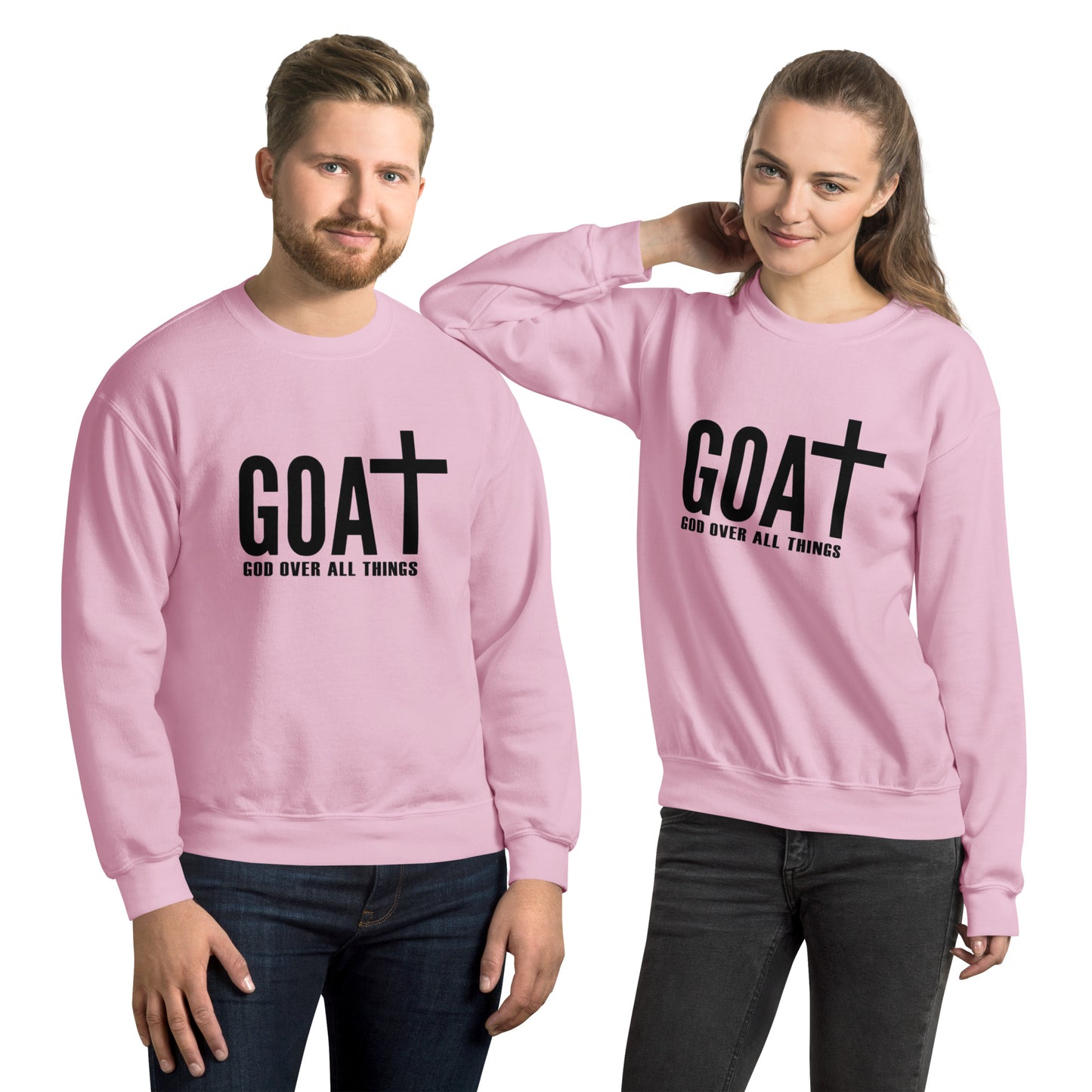 "All-weather unisex sweatshirt designed for year-round versatility."