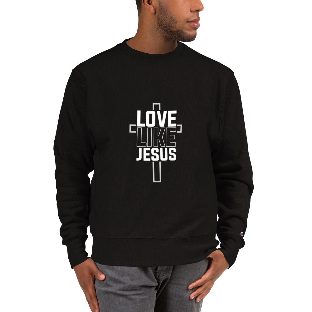 "Classic Champion crew neck sweatshirt for timeless style and comfort."
