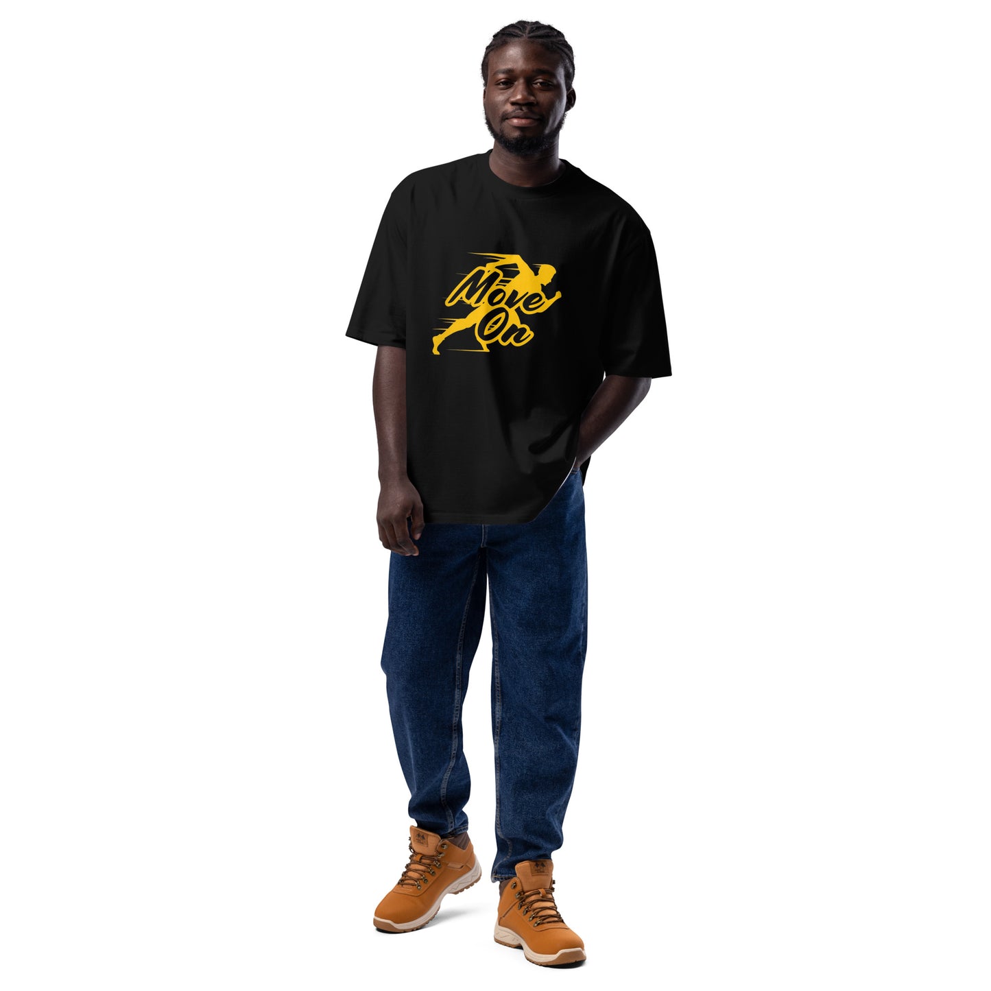 Move On Oversized heavyweight t-shirt comfy fit by summer