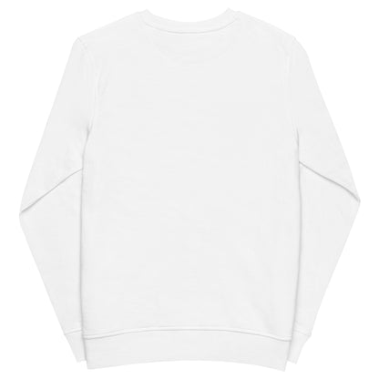 "Soft, organic cotton sweatshirt with a relaxed fit, perfect for all occasions.