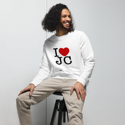 "Organic pullover sweatshirt with a soft touch, designed for eco-conscious individuals.