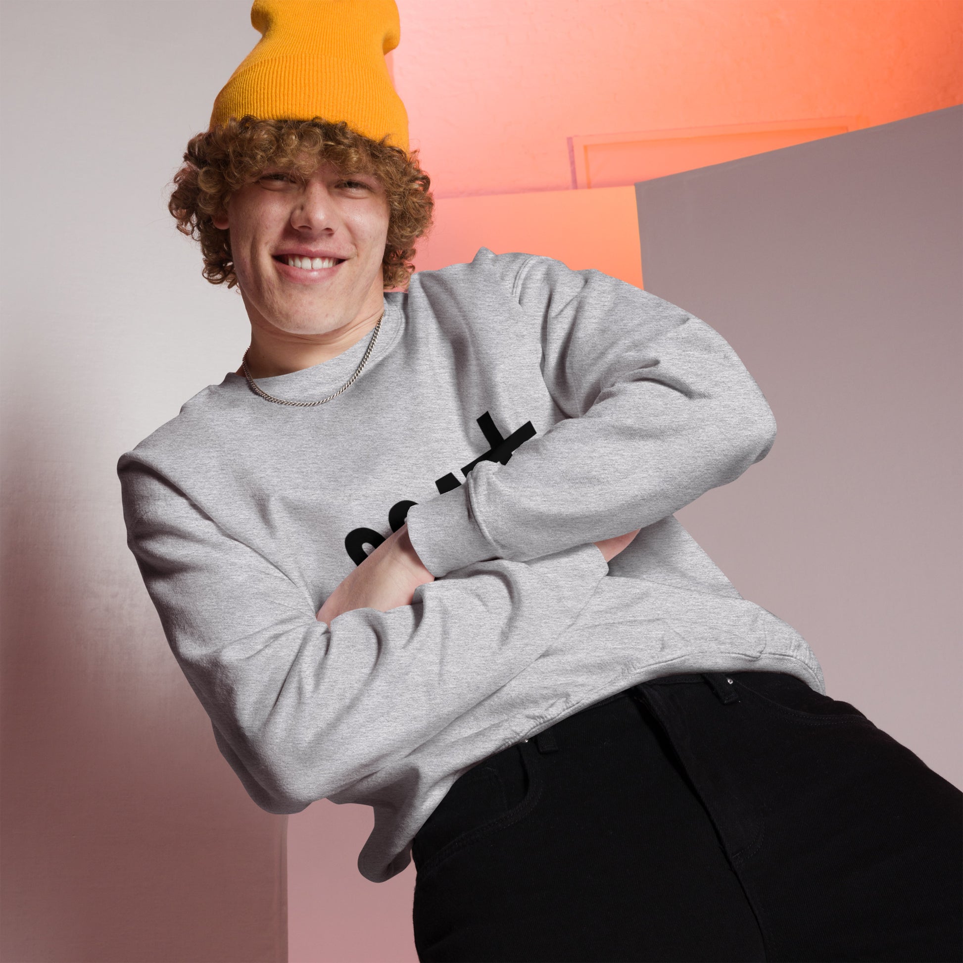 "Ultra-cozy unisex sweatshirt designed for warmth and everyday wear."