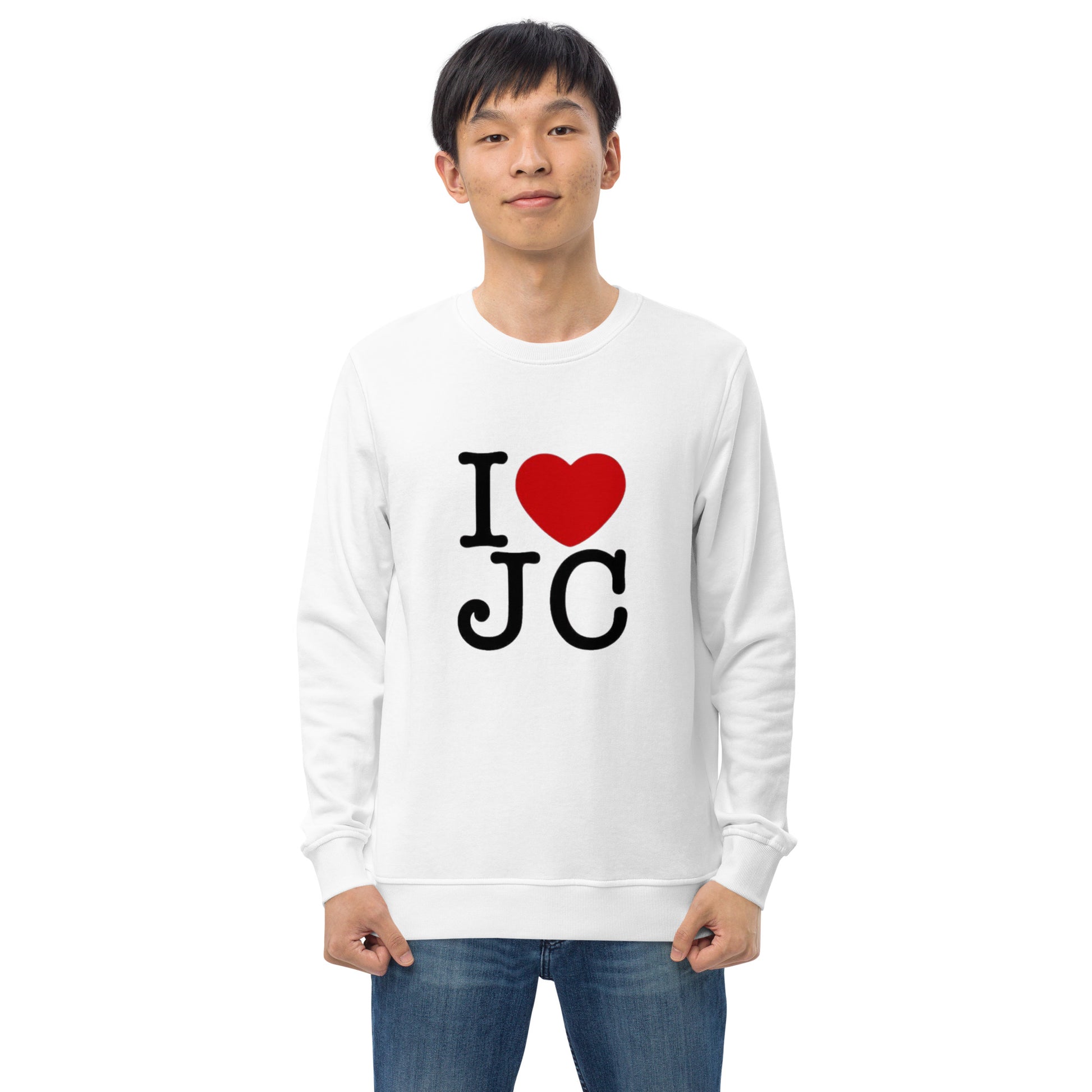 "Unisex sweatshirt made from sustainably sourced organic cotton for ultimate softness."

