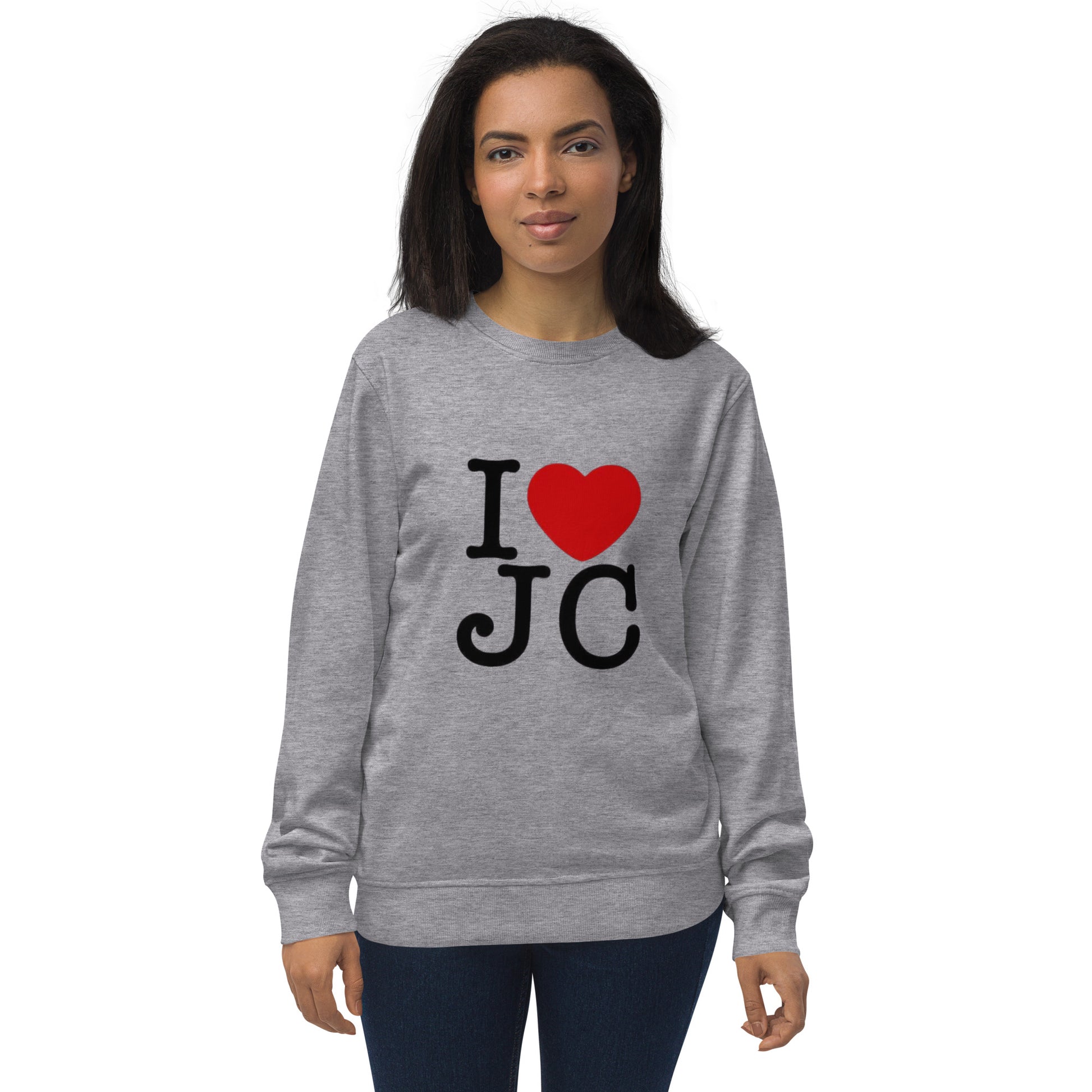 Classic fit organic sweatshirt offering timeless style and eco-friendly comfort."